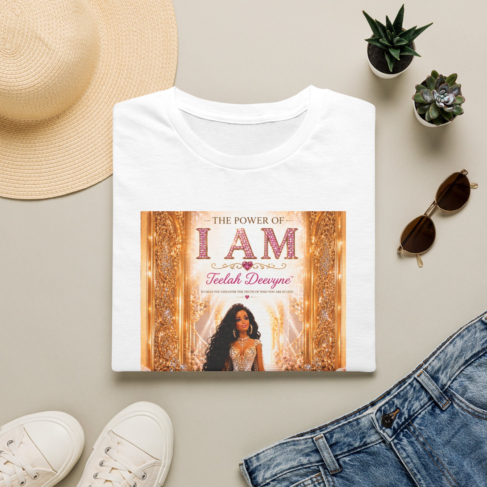 I AM Inspirational T-Shirt — 'The Power of I AM' Motivational Graphic Tee