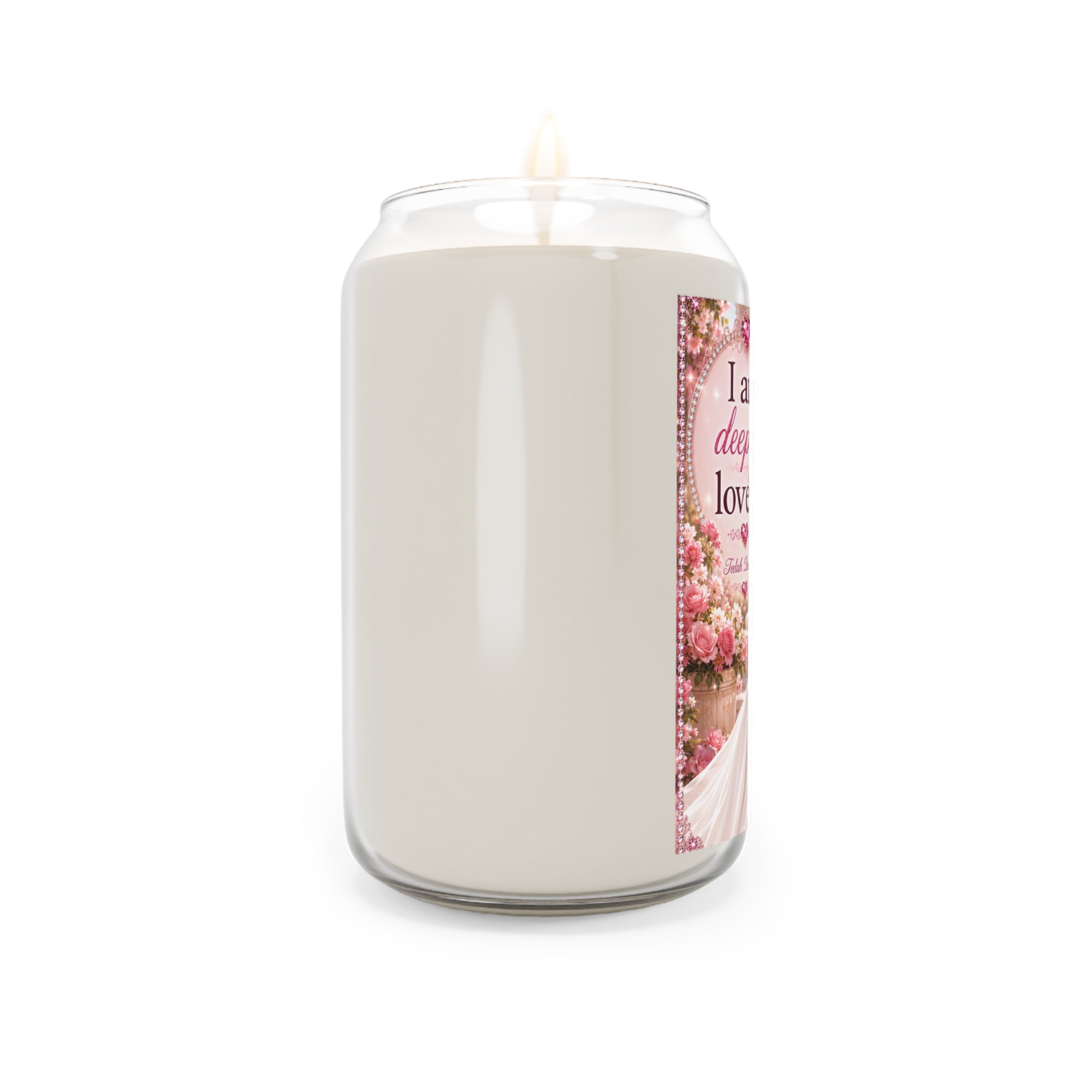 I Am Deeply Loved Doll Illustration Candle | Soy Candle 13.75oz