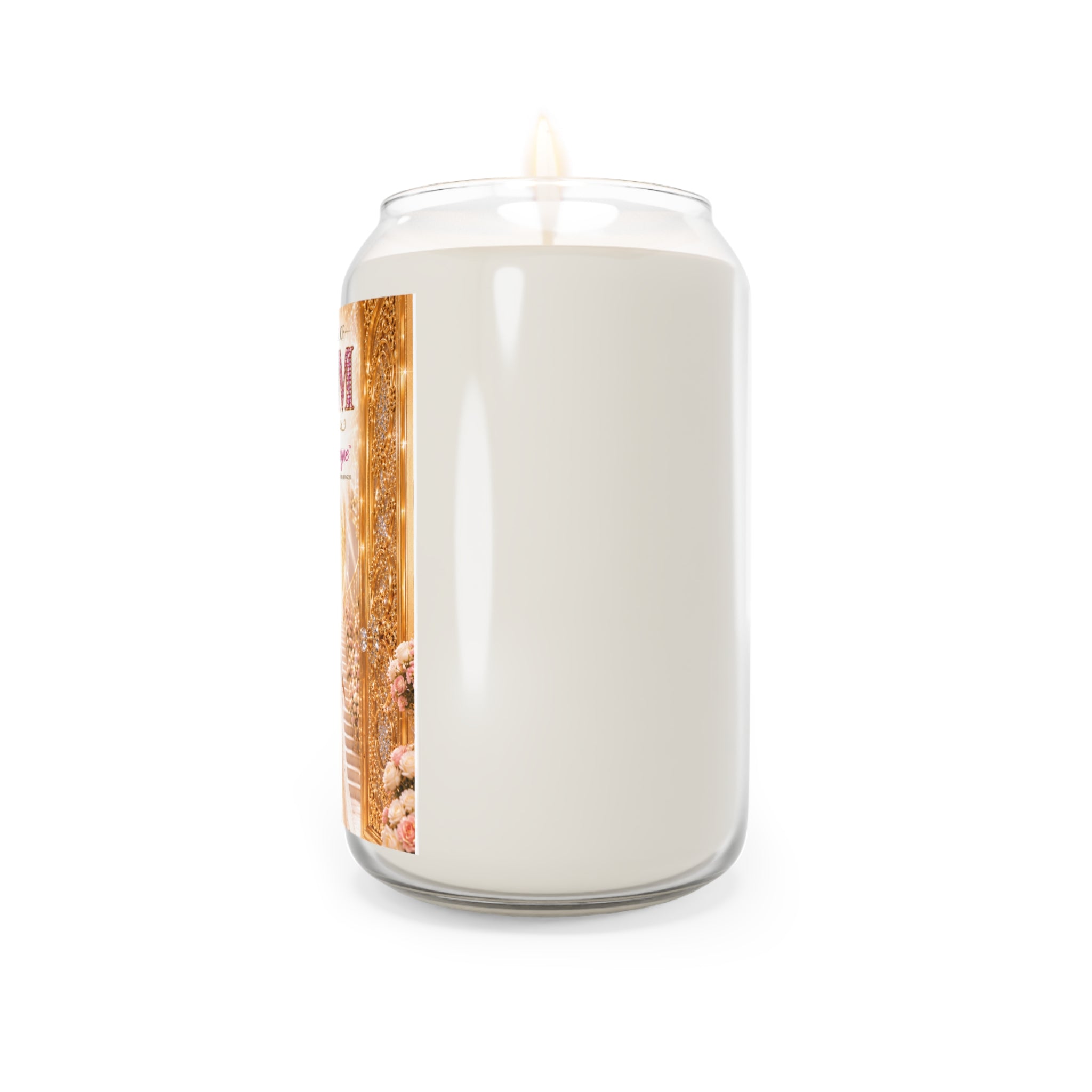 I AM Empowerment Soy Candle — 13.75oz Scented Candle with Inspirational 'The Power of I AM' Design