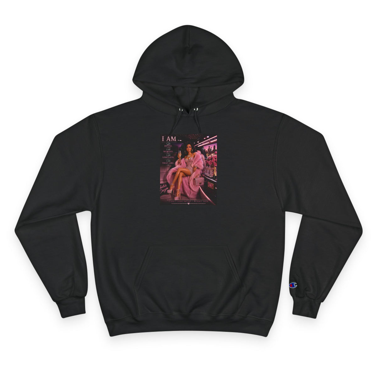Vintage Neon Portrait Hoodie | Retro 80s Aesthetic Streetwear
