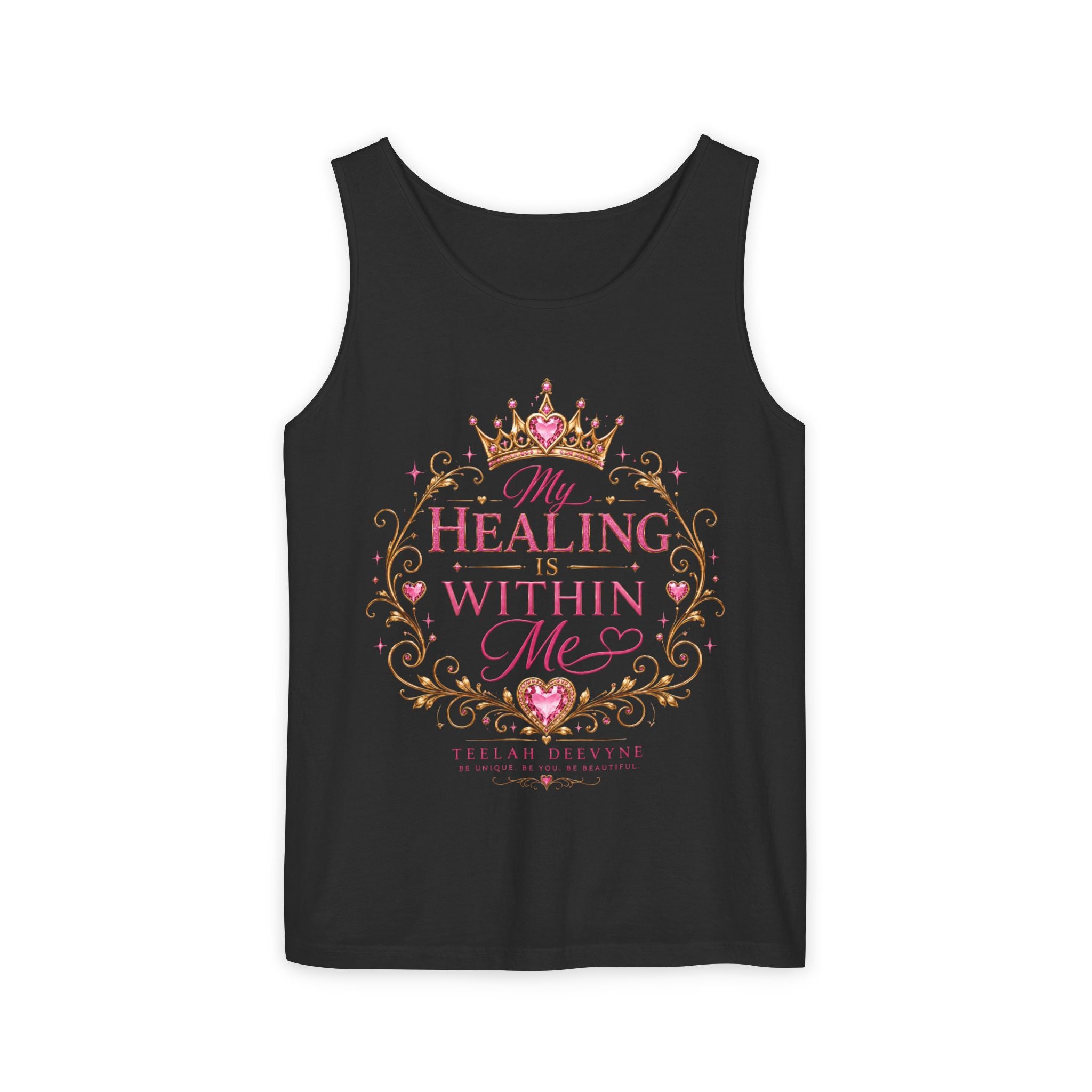 Healing Within Me Tank Top — Inspirational Women’s Spiritual Affirmation