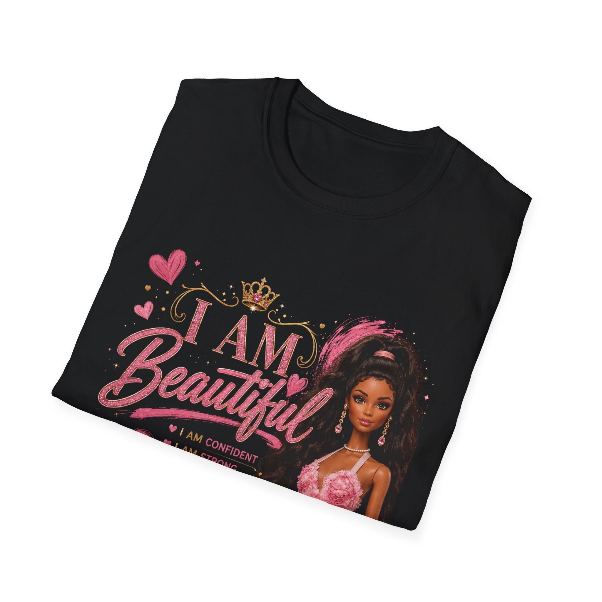 I AM Beautiful T-Shirt — Empowering Girl Power Tee