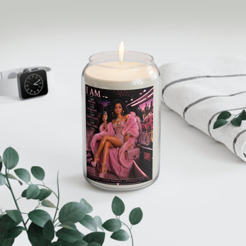 I Am Affirmation Glam Candle | Soy Candle, 13.75oz