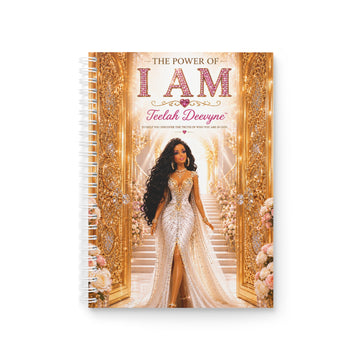 Spiral Notebook — "The Power of I AM" Teelah Deeryne Inspirational Journal