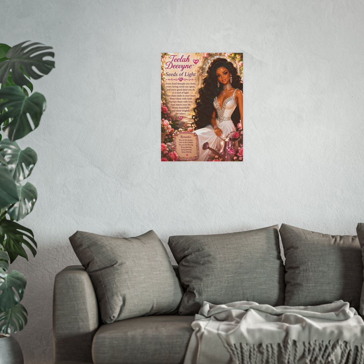 Teelah Deevyne Seeds of Light Poster