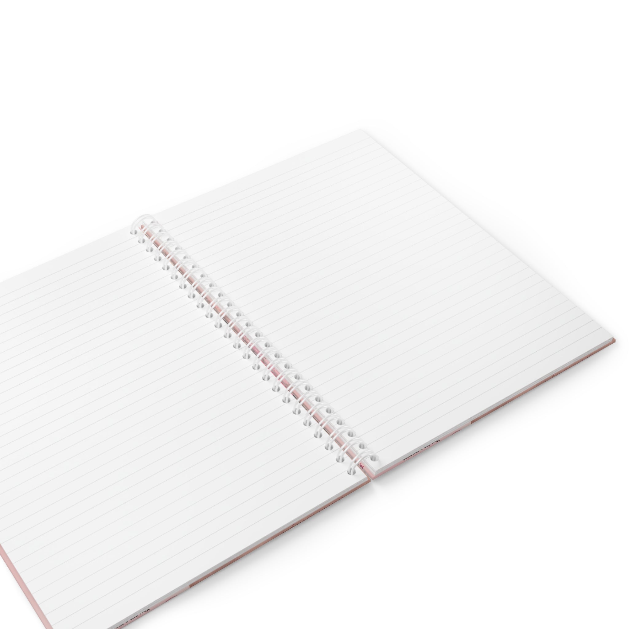 Morning Beauty Tips Spiral Notebook | Pink Glam Doll Vanity Journal