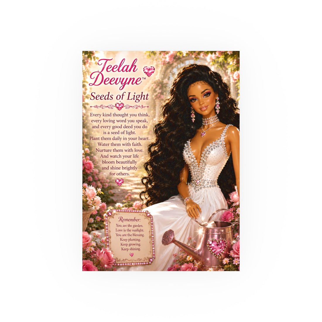 Teelah Deevyne Seeds of Light Poster