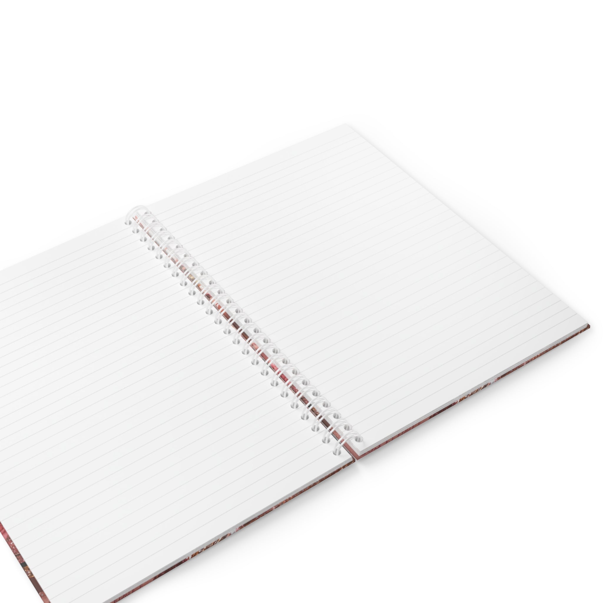 I AM Affirmations Spiral Notebook | Inspirational Pink Glam Girl Journal