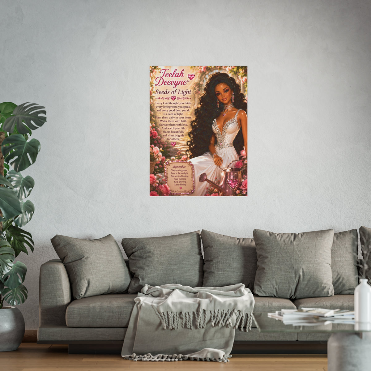 Teelah Deevyne Seeds of Light Poster