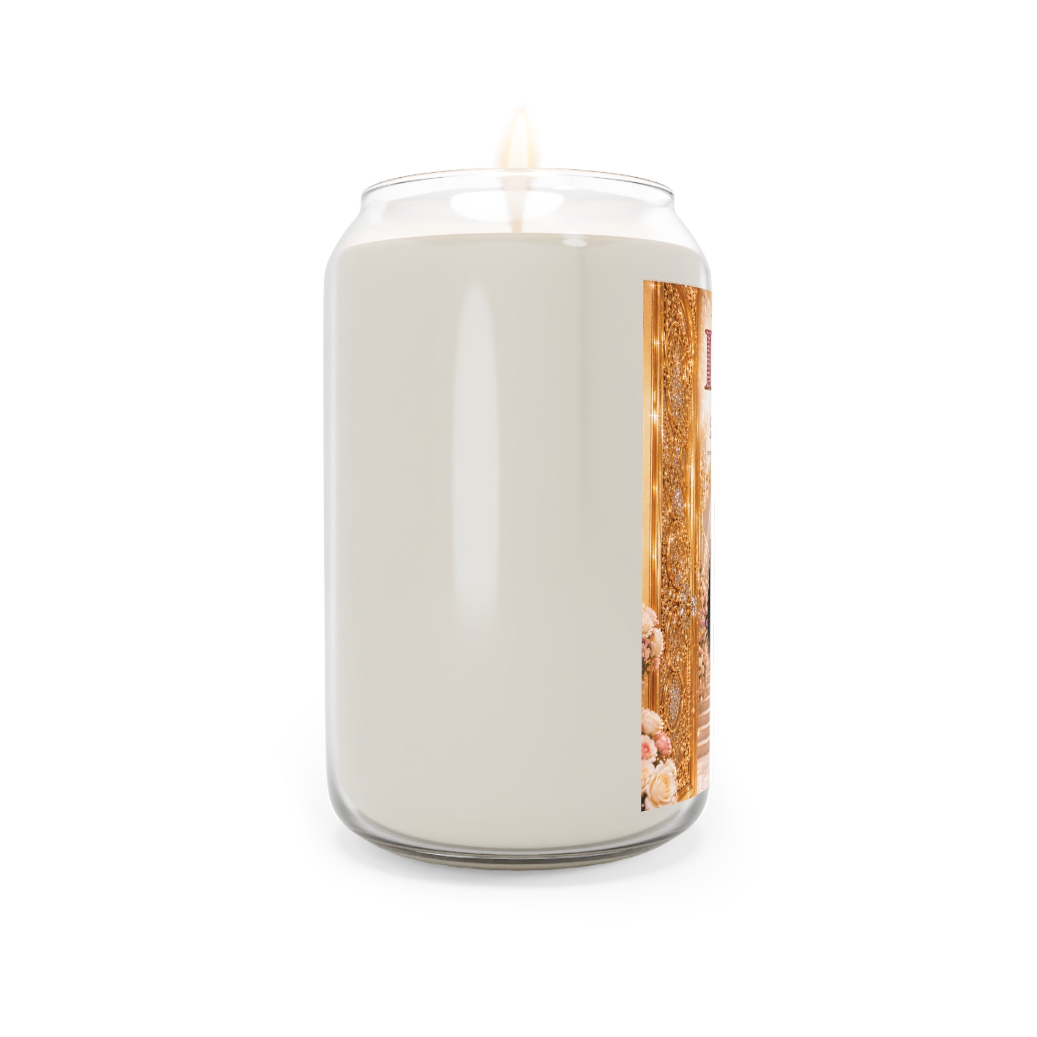 I AM Empowerment Soy Candle — 13.75oz Scented Candle with Inspirational 'The Power of I AM' Design