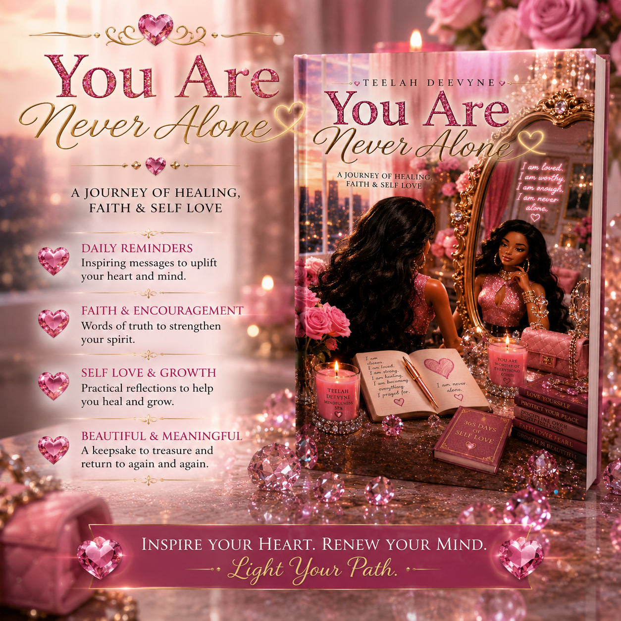 Digital product- You Are Never Alone — A Digital Inspirational Picture Book